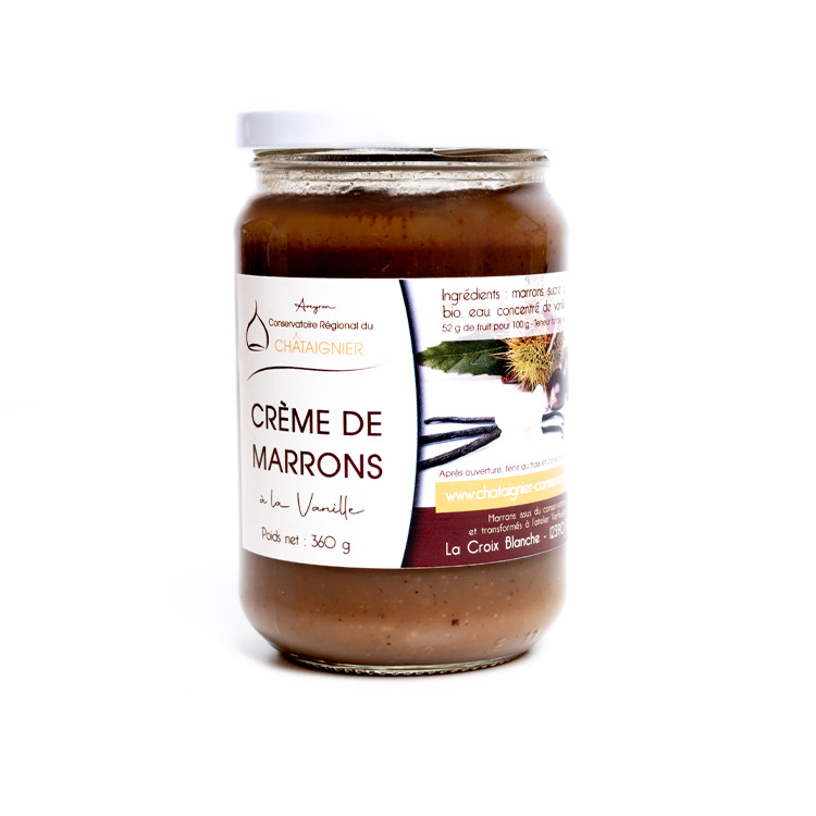 Crème de marrons Bio  L'Atelier de la châtaigne