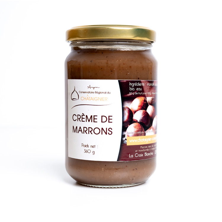 Crème de marrons : artisanale, Ardèche, châtaignes, maison