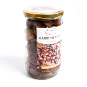 Marrons entiers au naturel (Pot 430 g)