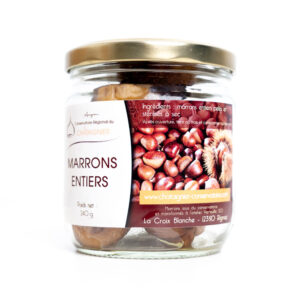 Marrons entiers au naturel (Pot 240 g)