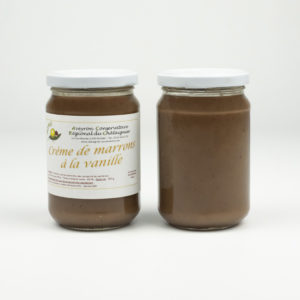 Crème de marrons à la vanille
